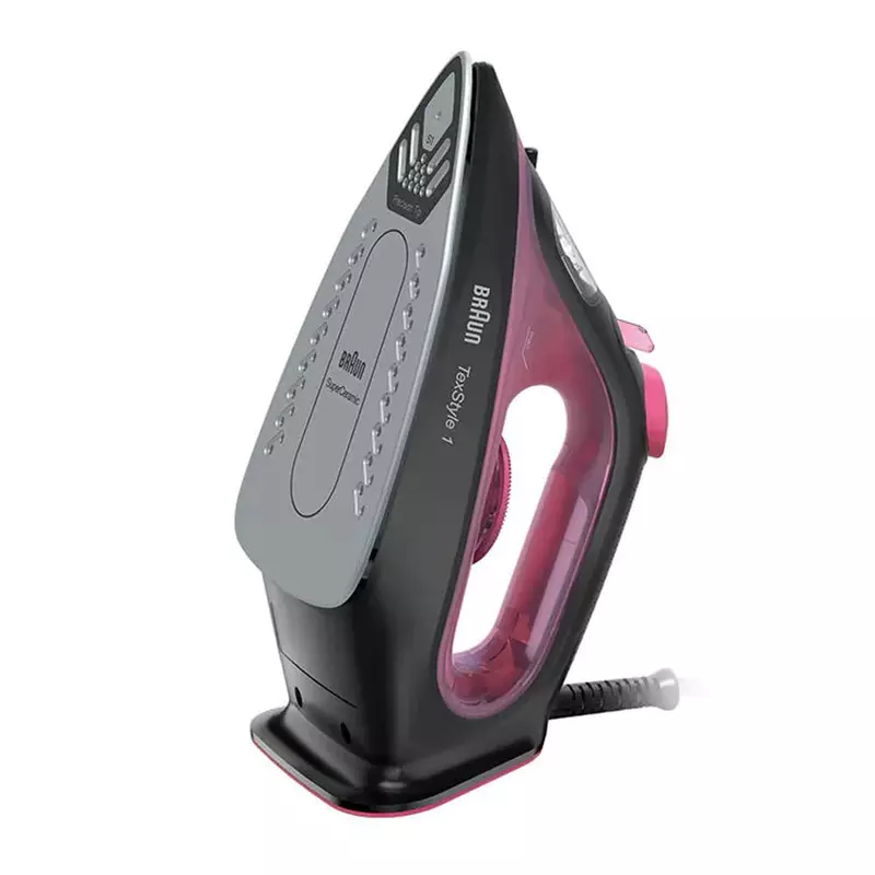 Braun Steam Iron 2000W Texstyle 1 Eco Mode Saves Power Rapid Heat Up Tank Capacity 220ML 12710001-SI1070PU - Image 2
