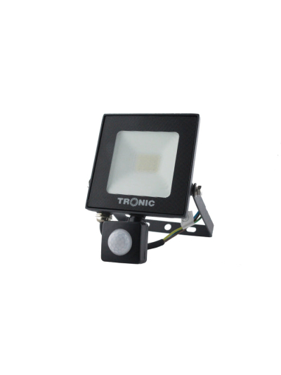 Tronic Black LED Motion Sensor Floodlight 20Watts