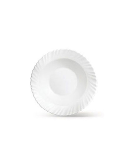 La Opala Soup Plate 6pcs White 9" 0223
