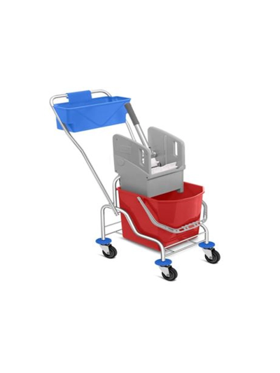 Hunts Chromium Mop and Bucket Trolley CHRTRL1-KB
