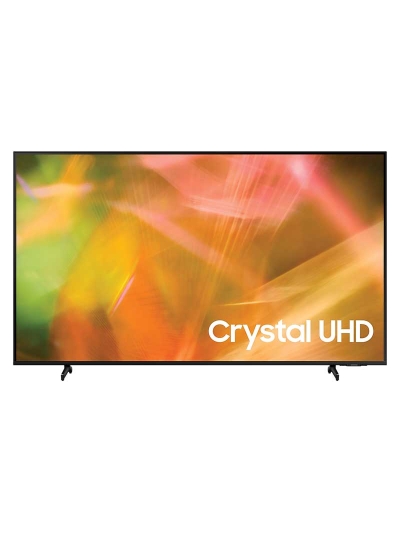 Samsung 65" LED 4K Crystal UHD Smart TV, Air Slim Design, Smart Connectivity, Ambient Mode, Q-Symphony, One Remote Control, 65AU8000