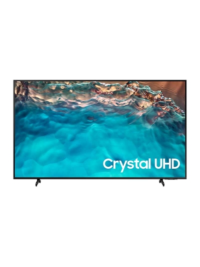 Samsung 65" LED 4K Crystal UHD Smart TV, Air Slim Design, Smart Hub, HDR, Motion Xcelerator, OTS Sound, Solarcell Remote 65BU8000