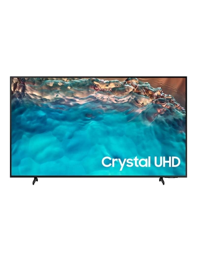 Samsung 75" LED 4K Crystal UHD Smart TV, Air Slim Design, Q-Symphony, Game Mode, Smart Connectivity, SolarCell Remote 75BU8000