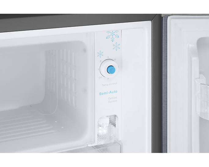 Samsung Refrigerator 176L Single Door, Direct Cool, Anti Fungal Gasket, Metal Graphite RR18T1001SA