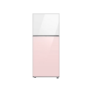 Samsung Refrigerator 393L Double Door Top Freezer Bespoke, SmartThings AI Energy Mode, Spacemax White/Pink RT38CB66218CUT