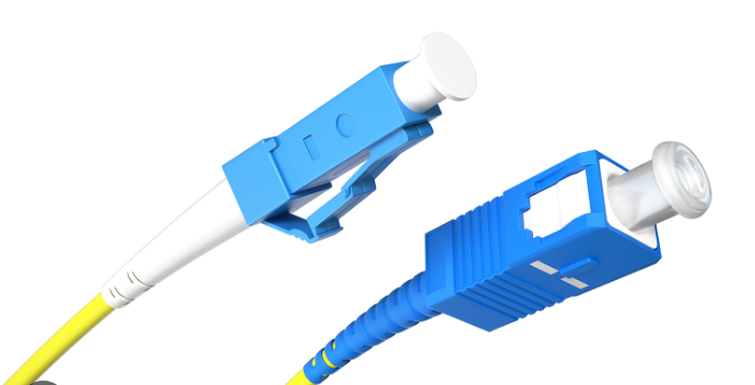 Fiber Patch Cord LC/UPC-SC/UPC Single Mode Simplex 1 Meter G657A1-LSZH - Image 2