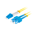 Fiber Optic Patch cords LC/UPC-SC/UPC Single Mode Duplex 3 Meters G657A1-LSZH