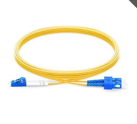 Fiber Optic Patch cords LC/UPC-SC/UPC Single Mode Duplex 3 Meters G657A1-LSZH - Image 2