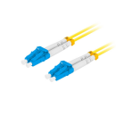 Fiber Patch Cord LC/UPC-LC/UPC Single Mode Duplex 5 Meters G657A1 LSZH