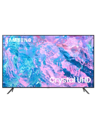 Samsung 65" Crystal UHD 4K Smart TV Class CU7000 Series with PurColor, Motion Xcelerator, UHD Upscaling, Q-Symphony, Game Hub 65CU7000