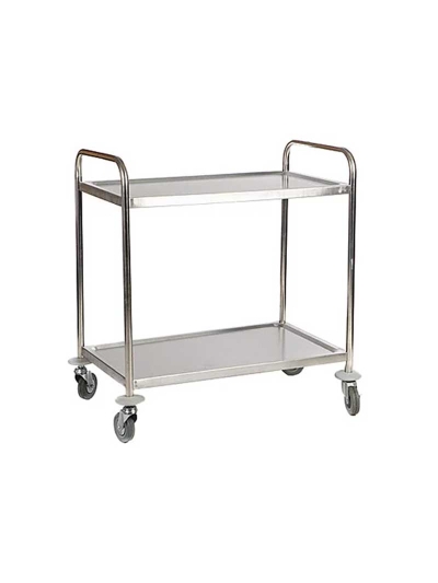 Generic Commercial Food Serving Trolley Stainless Steel