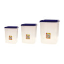 Cello Plastic Container Keep Well 5L 10L & 15L 3pc Set