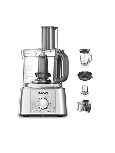 Kenwood Food Processor 1000W Multi-Functional With 3 Stainless Steel Disks Blender Grinder Mill Juicer Extractor Whisk Dough Maker Citrus Juicer FDP65.750WH