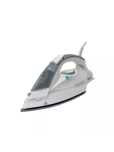 Evvoli Steam Iron with Ceramic Sole White or Black Colour 2400W EVIR-H2400B-W