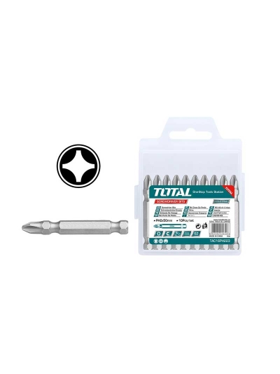 Total Screw Driver Bit 10pcs Set TAC16PH223