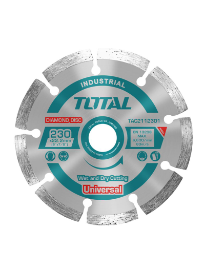 Total Dry Diamond Cutting Disc 9" TAC2112301