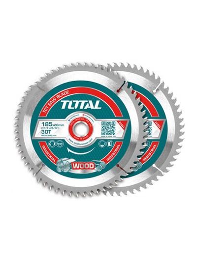 Total Circular Saw Blade 7¼" for Wood 2pcs TAC231410