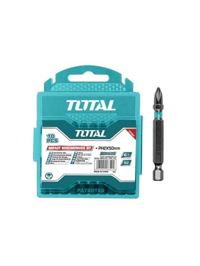 Total Screw Driver Bit Set 10pcs Set TACIM16PH223
