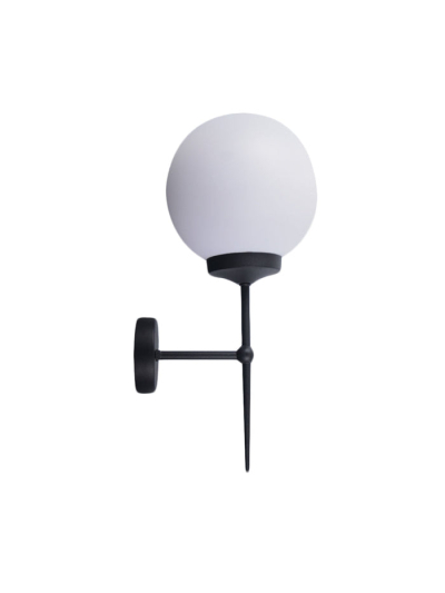 Tronic L-Shaped Globe Wall Light