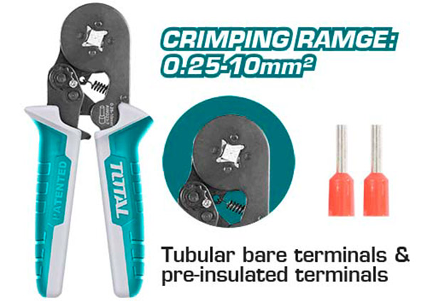 Total Crimping Pliers 6" THCPG2510 - Image 3