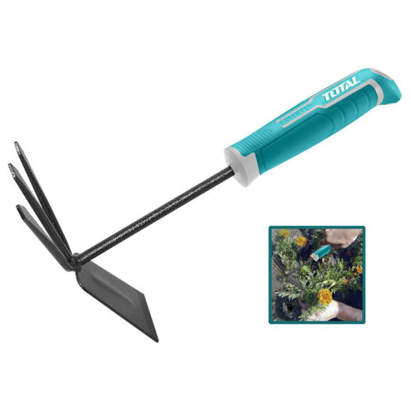Total Mini Garden Rake 290mm Metal THGT979K - Image 2