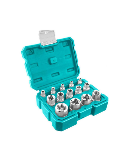 Total Socket Spanner Star Set 14pcs THKTETS0114