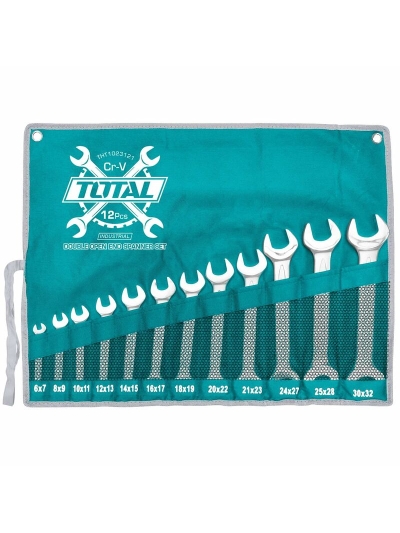 Total Spanner Double Open-End Set 12pcs THT1023121