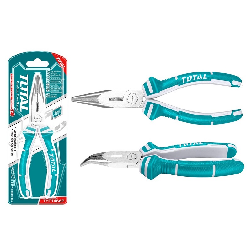 Total Bent Nose Pliers 6" THT1466P - Image 2
