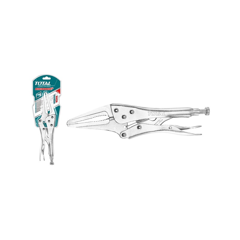 Total Long Nose Locking Plier 9" THT19902 - Image 2