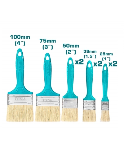 Total Paint Brush Set 8pc THT8450801