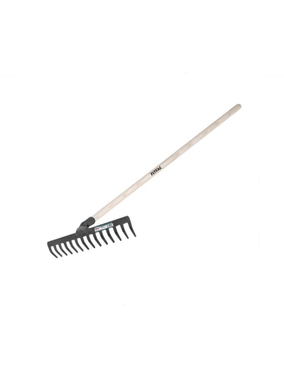 Total Garden Rake Gravel with Handle THTHW0204