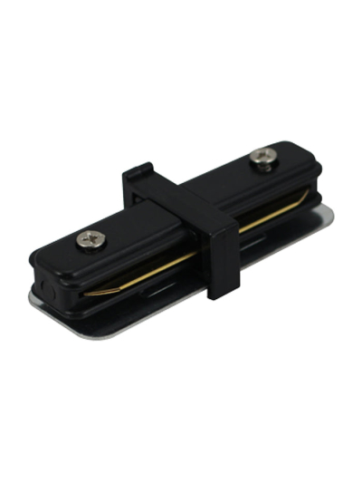 Tronic Black Tracklight Connector with 2 Wires