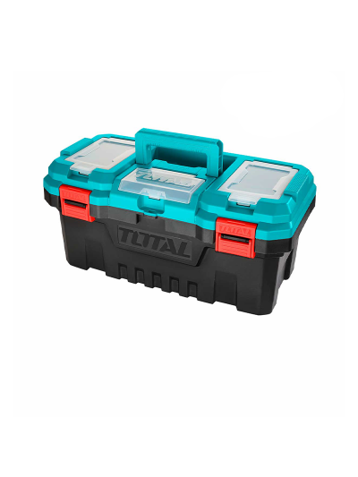 Total Tool Box 17" PP Plastic Buckle Empty TPBX0171