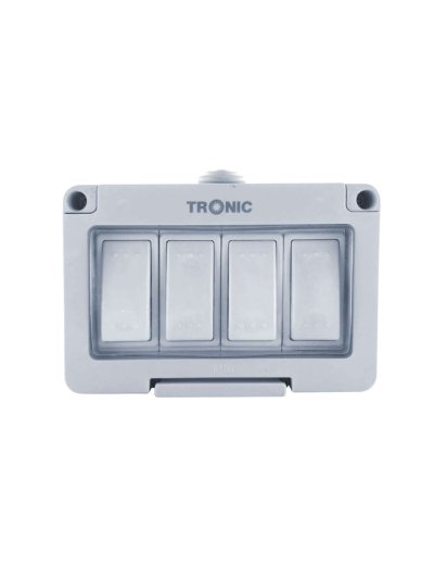 Tronic Waterproof 4 Gang 2 Way