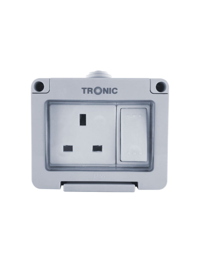 Tronic Waterproof Single Socket 13Amps