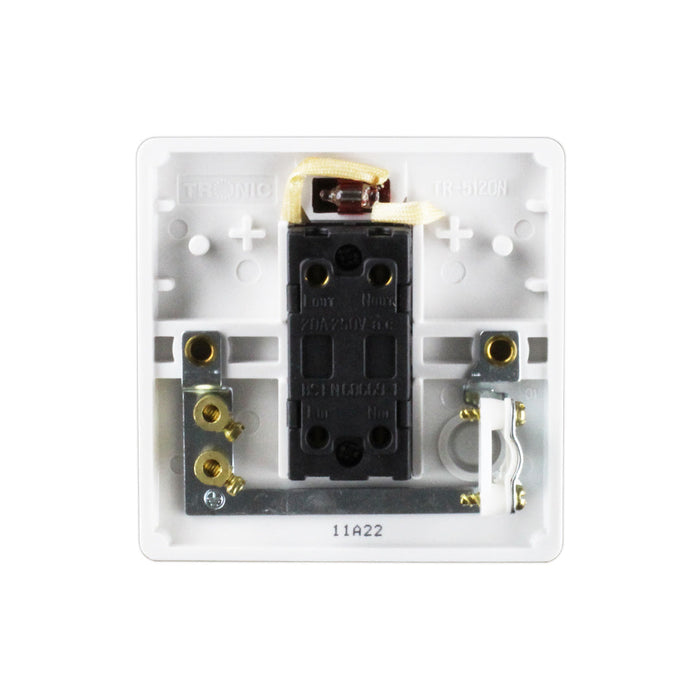 Tronic DP Switch with Neon for Air Condition 20Amps - Image 3