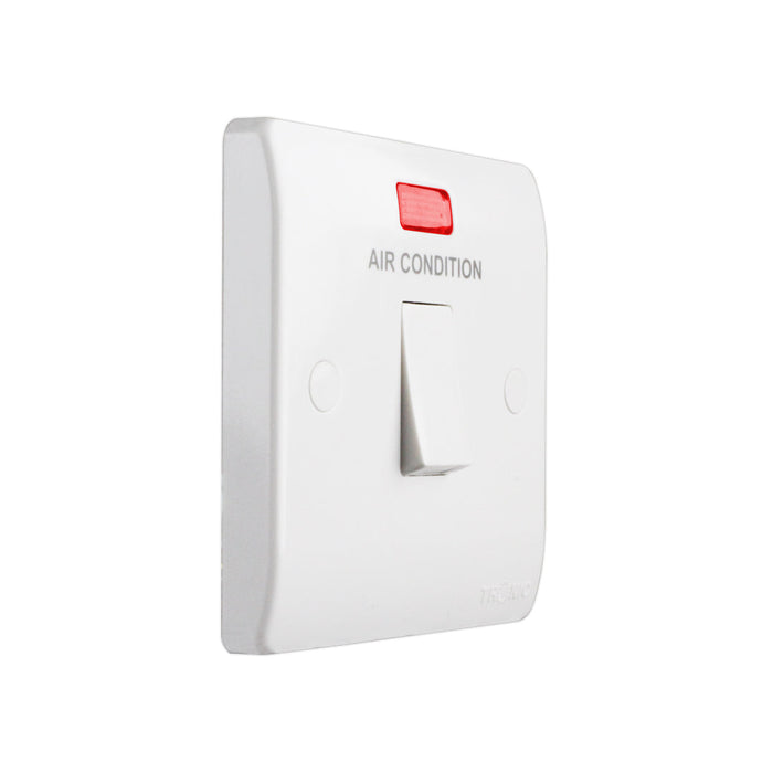 Tronic DP Switch with Neon for Air Condition 20Amps - Image 2