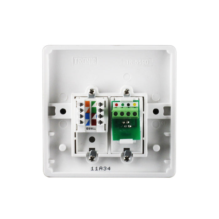 Tronic Telephone Socket White RJ11 6 Line - Image 3