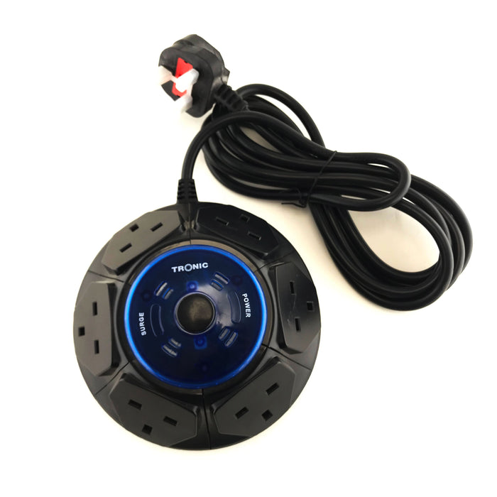 Tronic Pyramid Extension 6 Way 5 Metre Cable - Image 3
