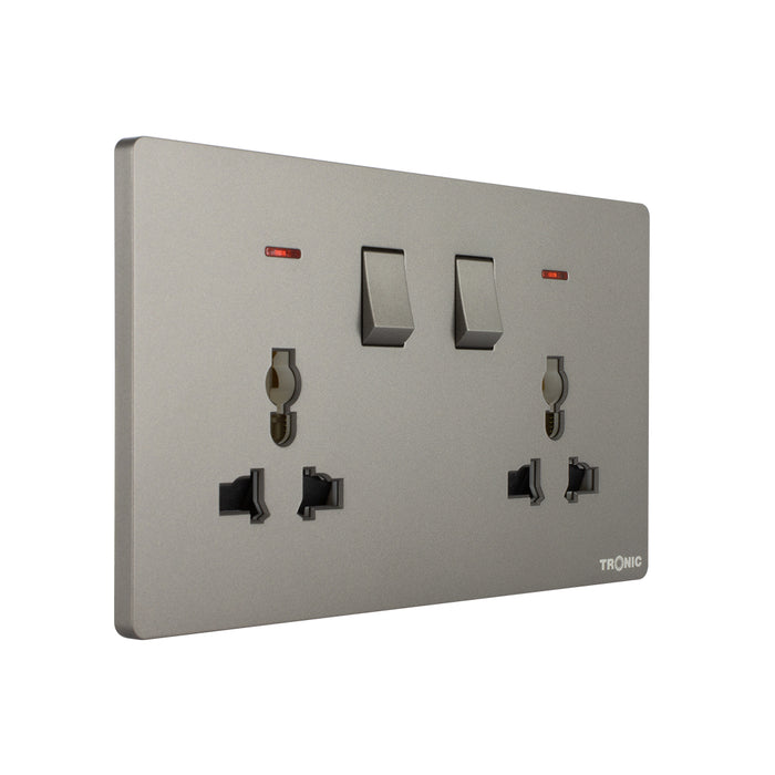 Tronic Universal Switch Socket Twin - Image 9