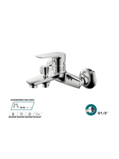 Total Shower Mixer 150 x 175mm TSLBM31001