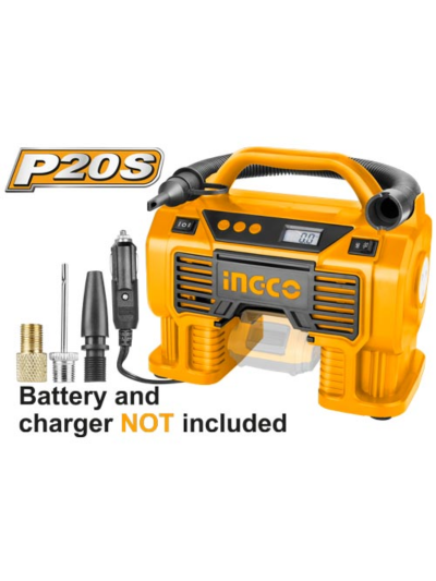 Ingco Lithium-Ion Auto Air Compressor CACLI2002