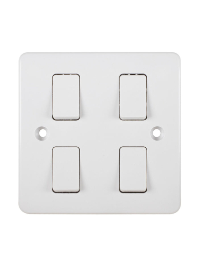 Tronic 4 Gang 2 Way Switch