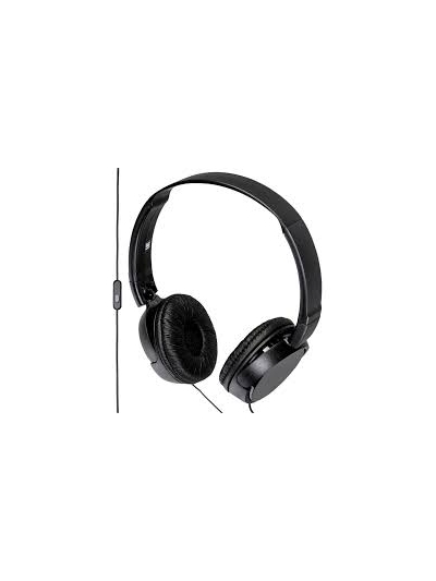 Sony Wired Headphone 30mm Driver Unit, Smartphone Compatible, Wide Frequency Range for Clear Highs and Lows MDR-ZX110APBZE
