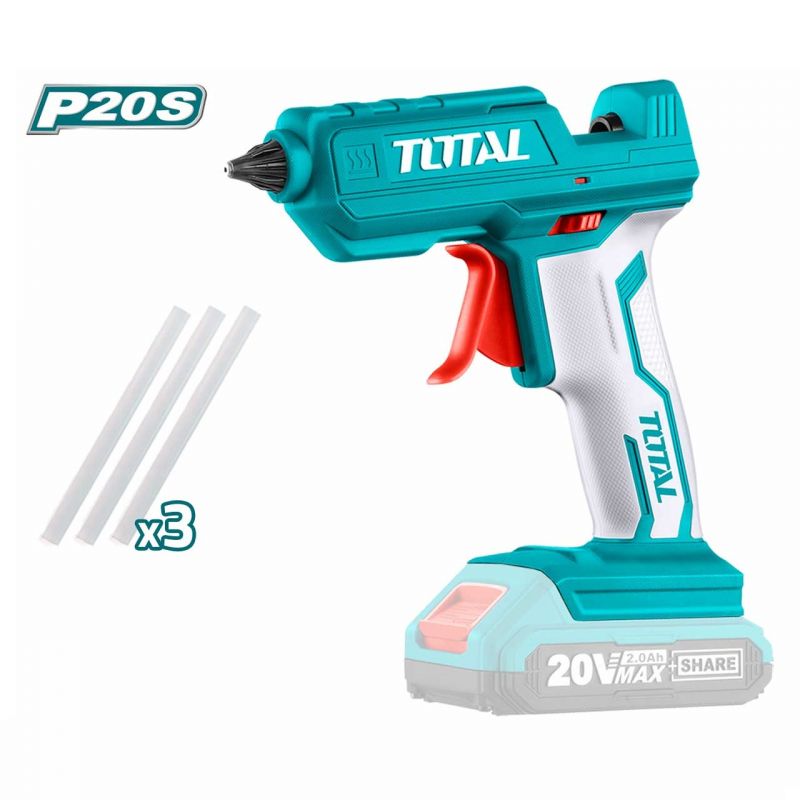 Total Glue Gun Cordless Li-Ion TGGLI2001 - Image 2