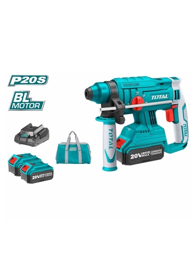 Total Rotary Hammer Drill Machine Cordless Li-Ion 20V TRHLI22012