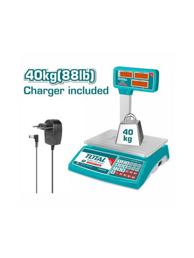 Total Digital Scale 40kg TESA3402