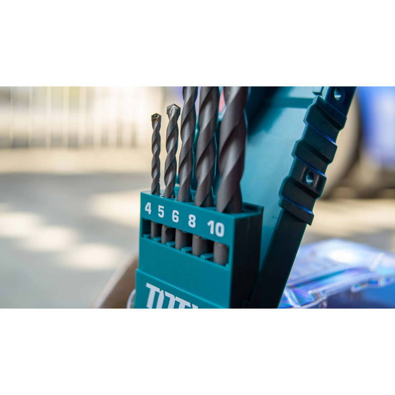 Total Multi Function Drill Bits Set 5pcs TACSD7156 - Image 4