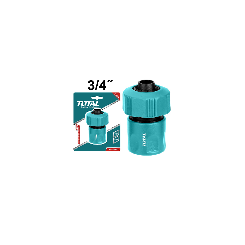 Total Garden Water Hose Connector Plastic THHCS63401 - Image 2