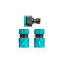 Total Garden Water Hose Connector Set 3Pcs THWS030301